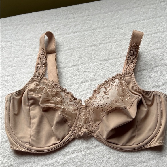Simone Perele Delice Floral-Embroidered Full Cup Bra